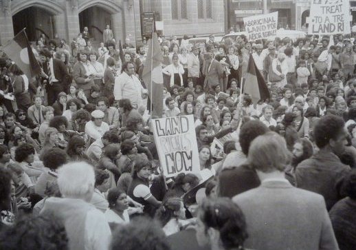 Land Rights March 1980's 